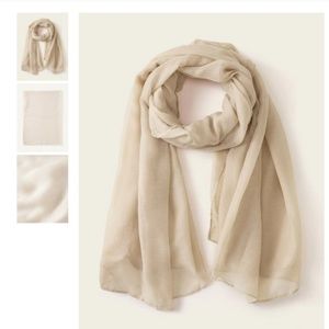 NEW Simple Classic Taupe Scarf
